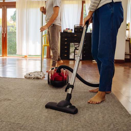 Vacuum and Mopping